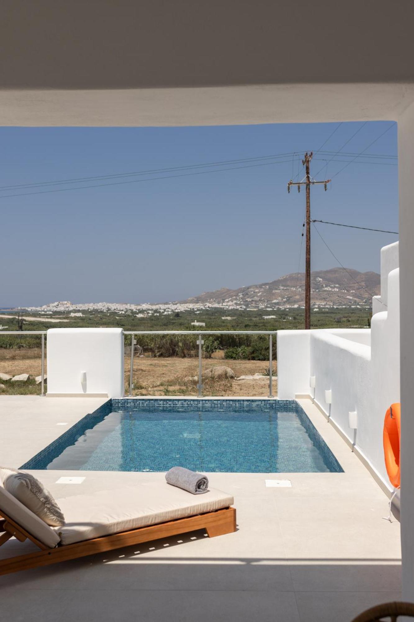 Aeron Villas And Suites Naxos Agia Anna  Dış mekan fotoğraf